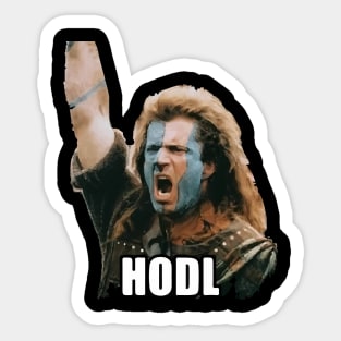 HODL Sticker